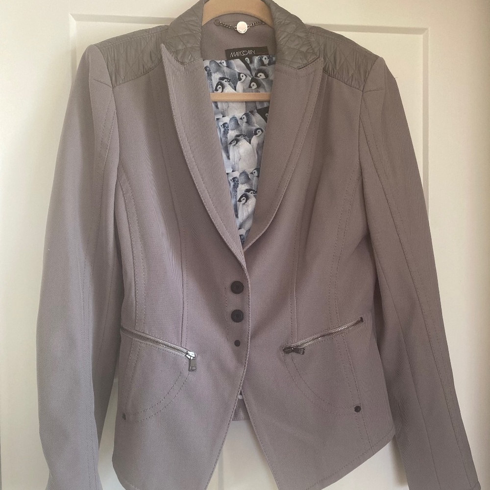Marc Cain Blazer With Penguin Lining - image 1